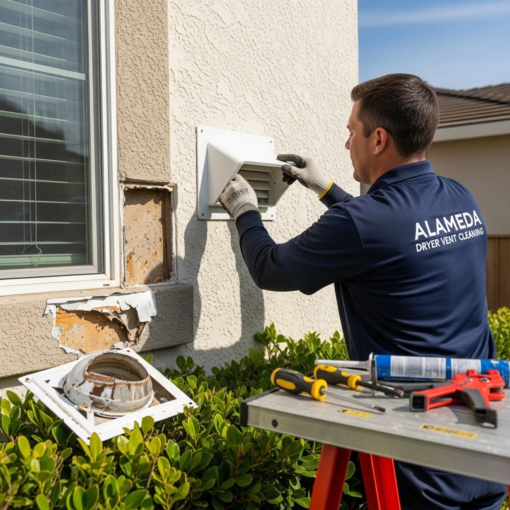 Dryer Vent Cover Replacement