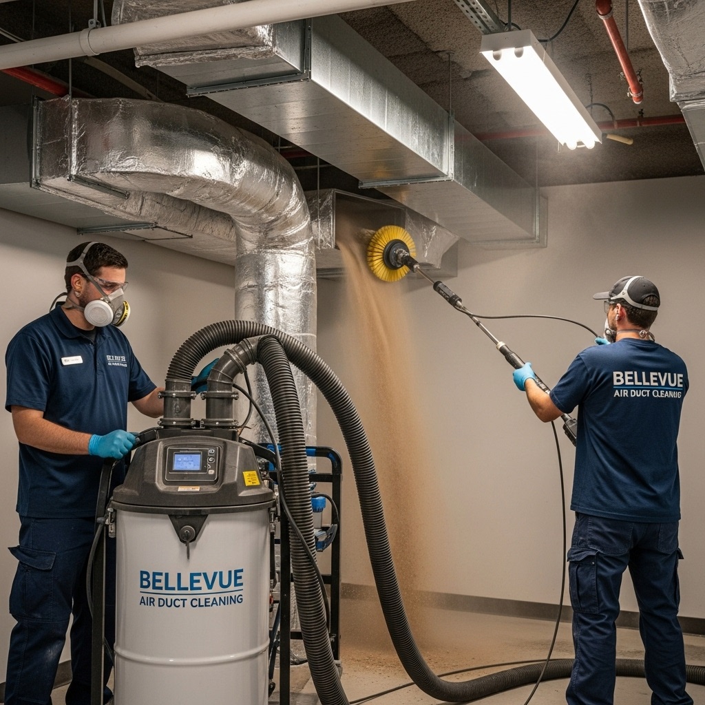 Negative Pressure Air Duct Cleaning